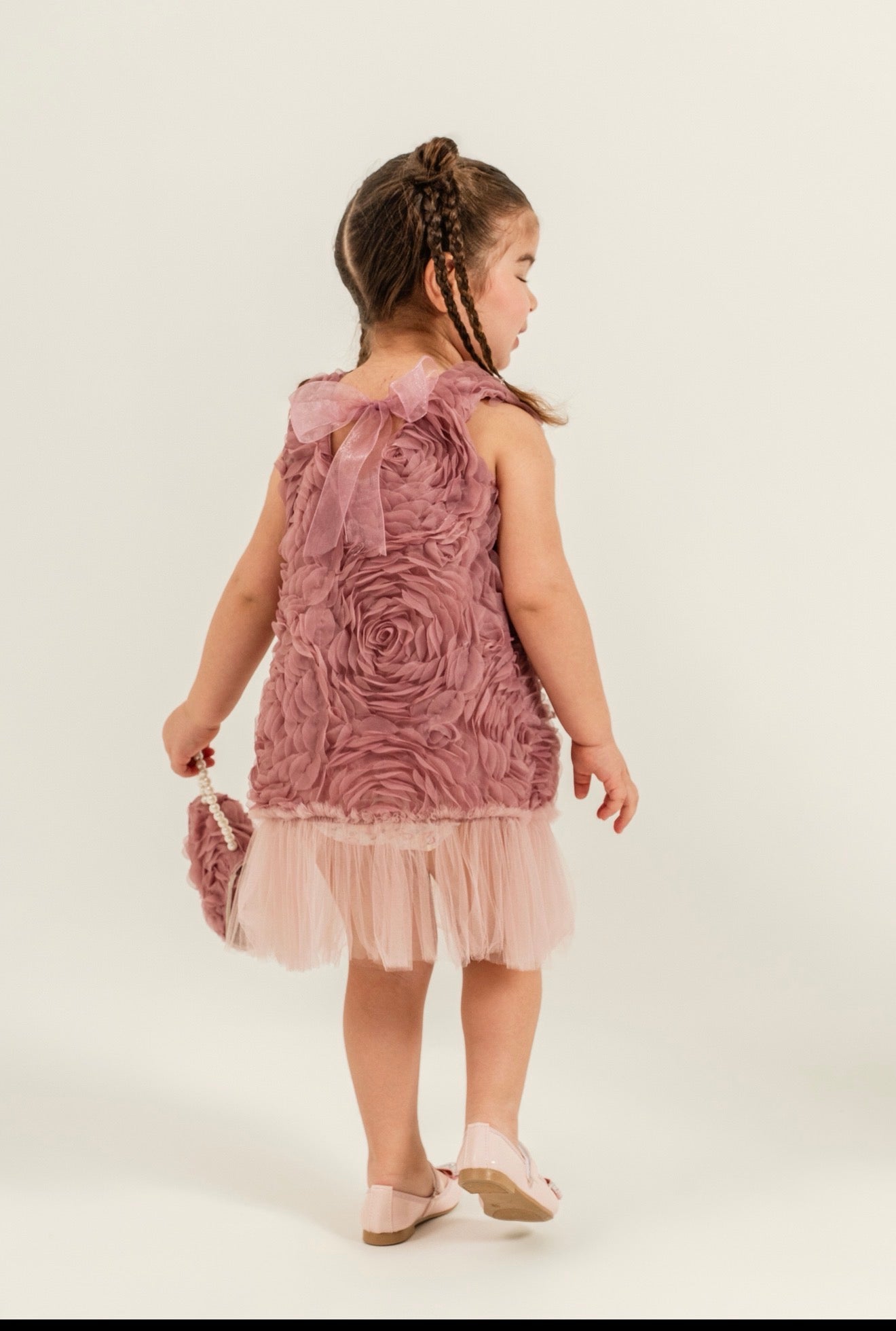 Robe La Rosa ( Blanc/Rose)