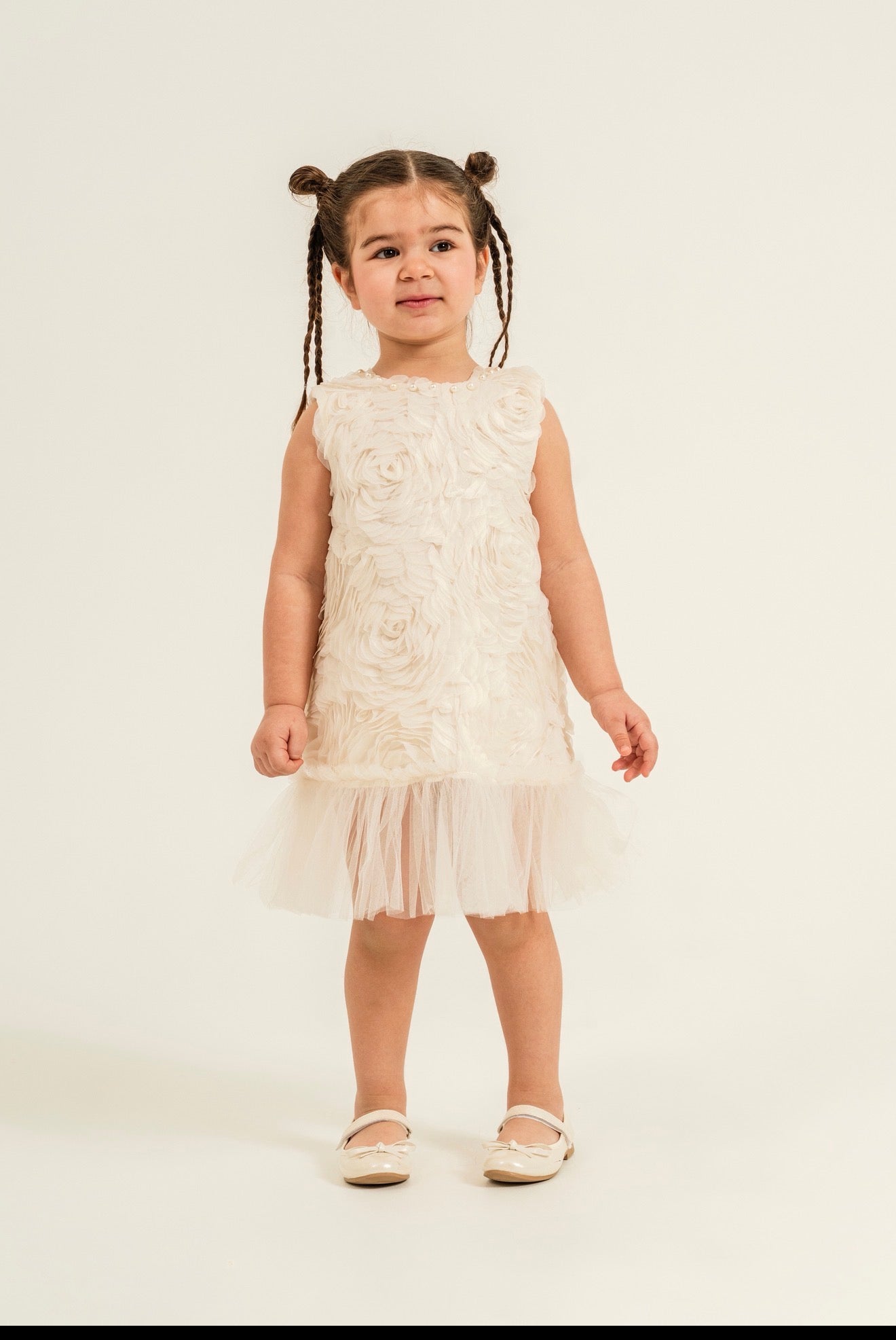 Robe La Rosa ( Blanc/Rose)
