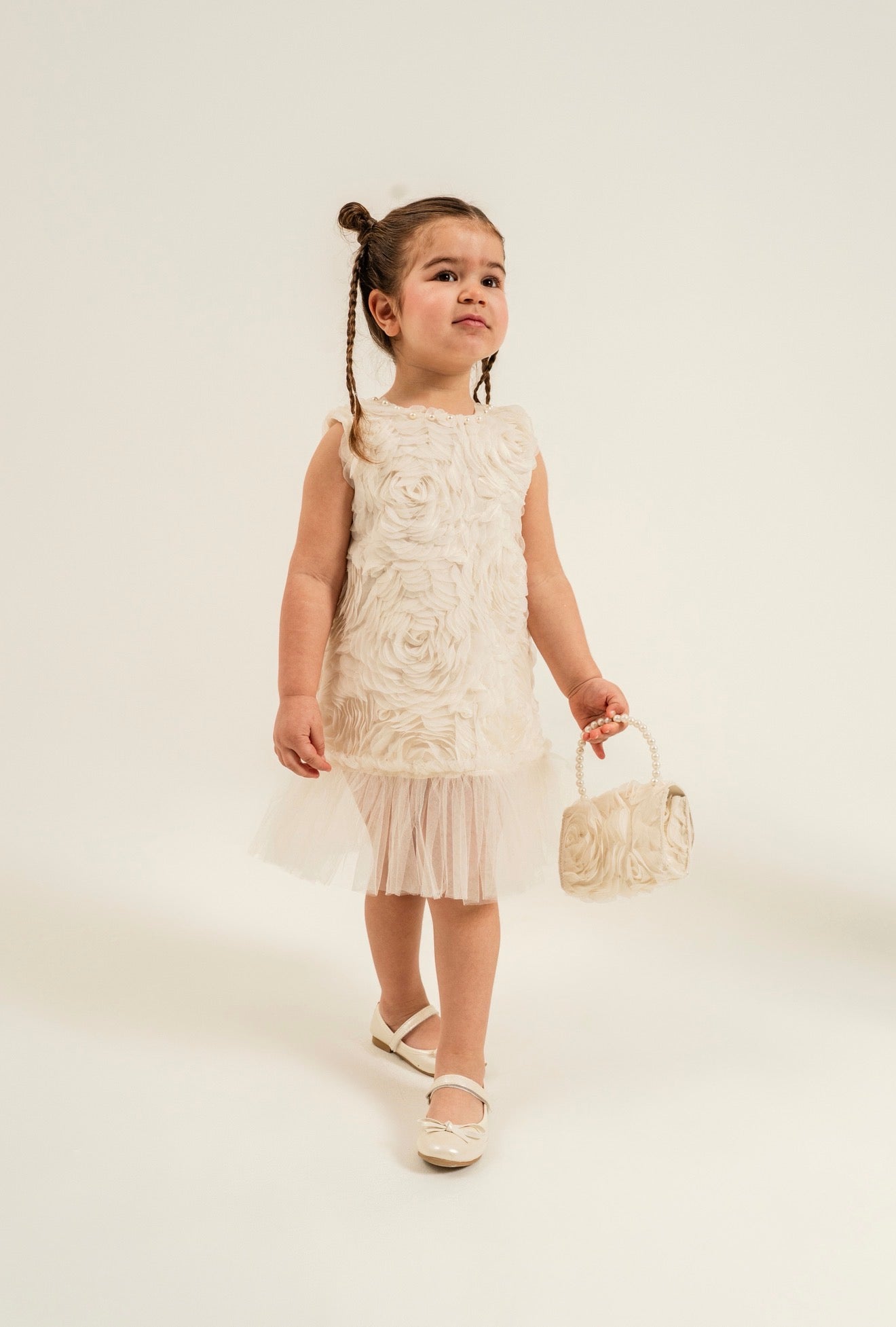 Robe La Rosa ( Blanc/Rose)
