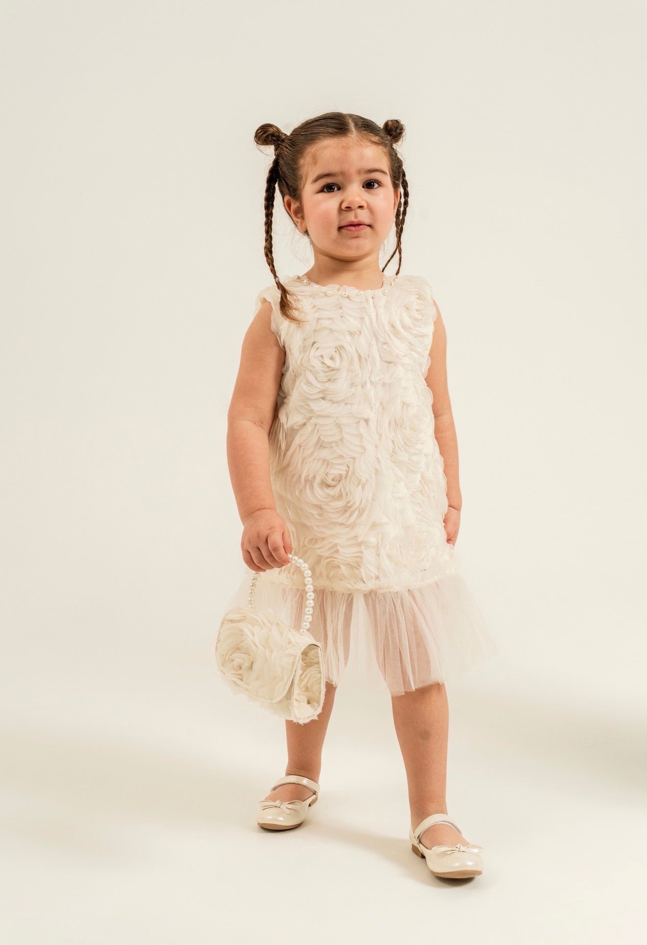 Robe La Rosa ( Blanc/Rose)